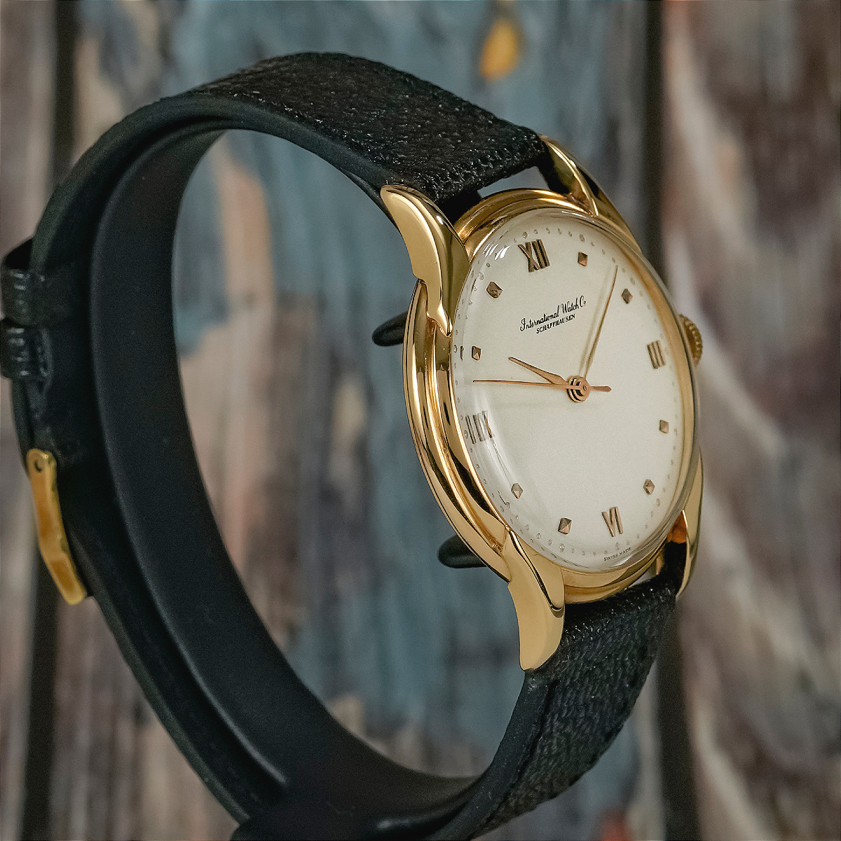 IWC Calatrava 36.5 mm Or Jaune 18 Kts -1954- -photo-3