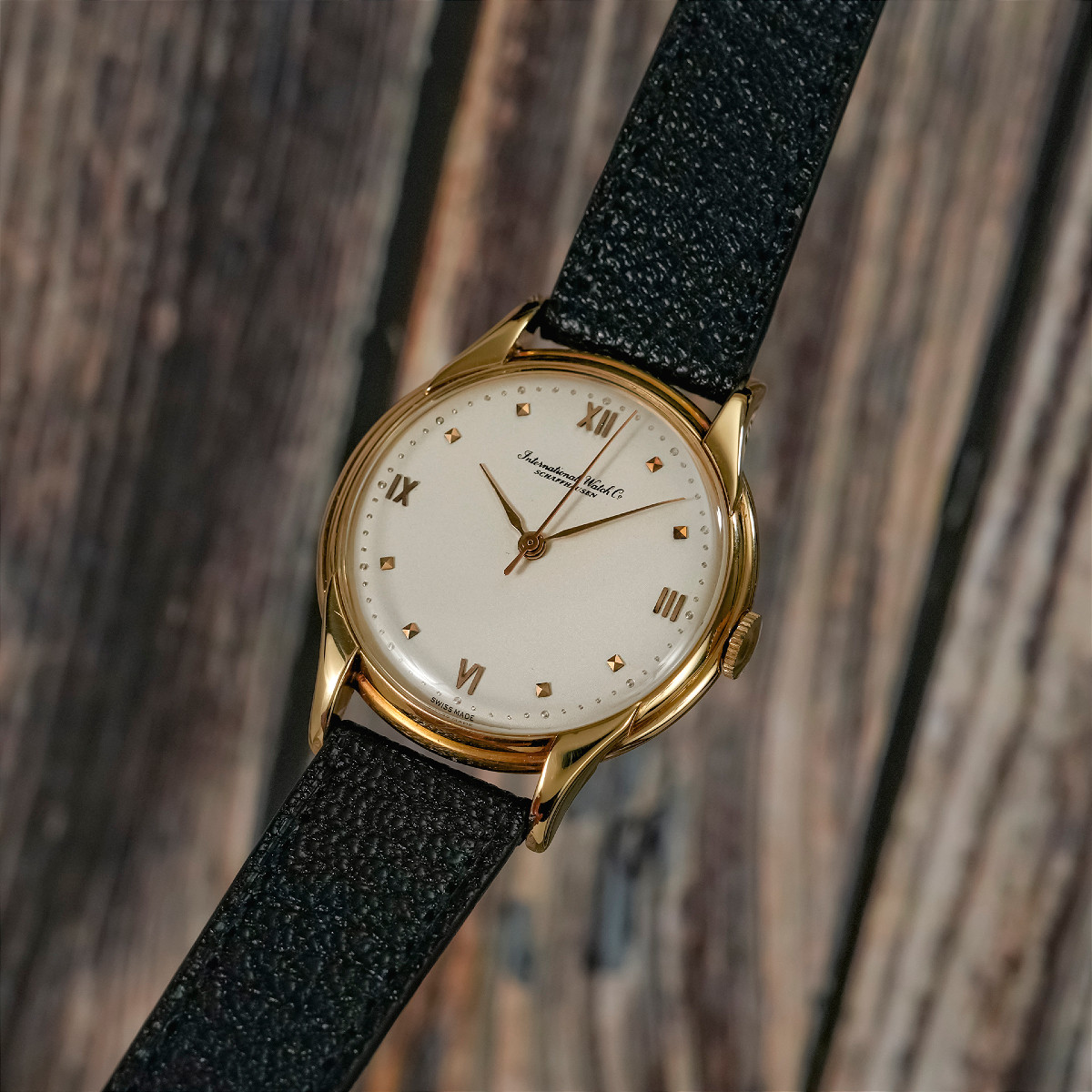 IWC Calatrava 36.5 mm Or Jaune 18 Kts -1954- -photo-4