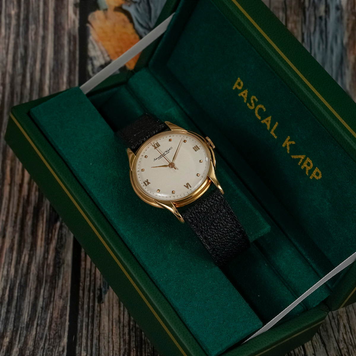 IWC Calatrava 36.5 mm Or Jaune 18 Kts -1954- -photo-2