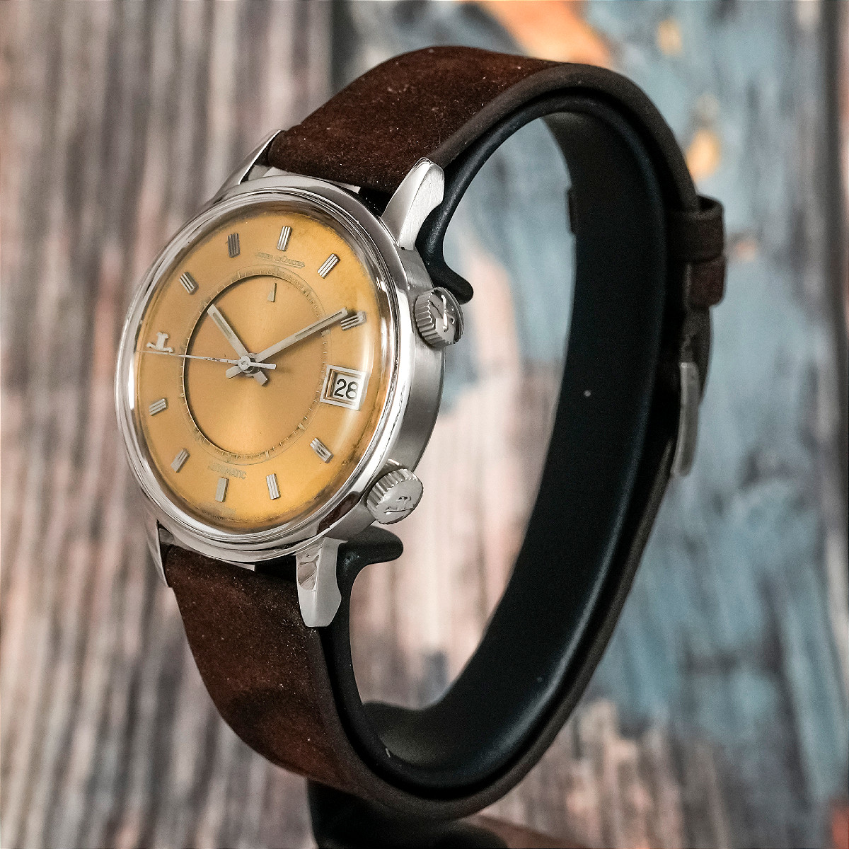 Jaeger Lecoultre Memovox Speed Beat. Hf. 28800. -1970--photo-2