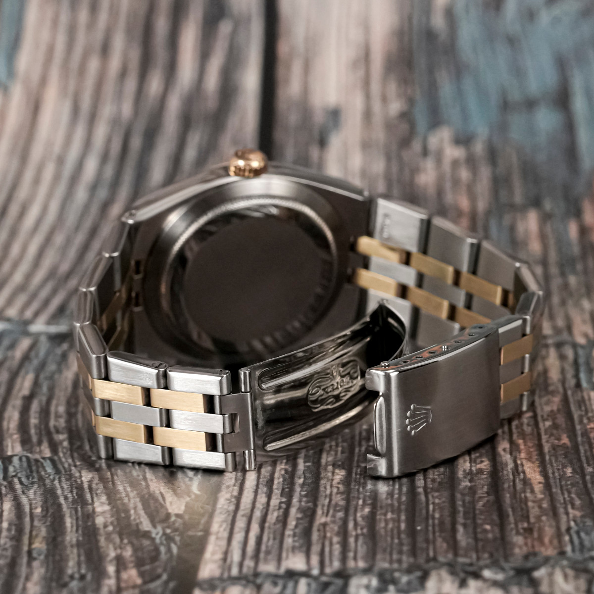 Rolex Datejust Oysterquartz or/acier Réf.17013 Cal.5035  -1979--photo-4