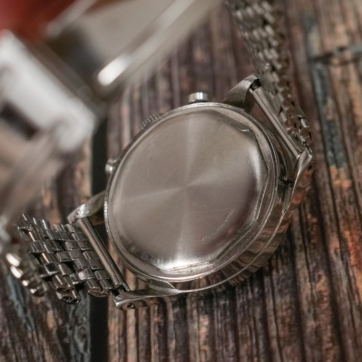 Movado Chronograph Steel -1955- -photo-2