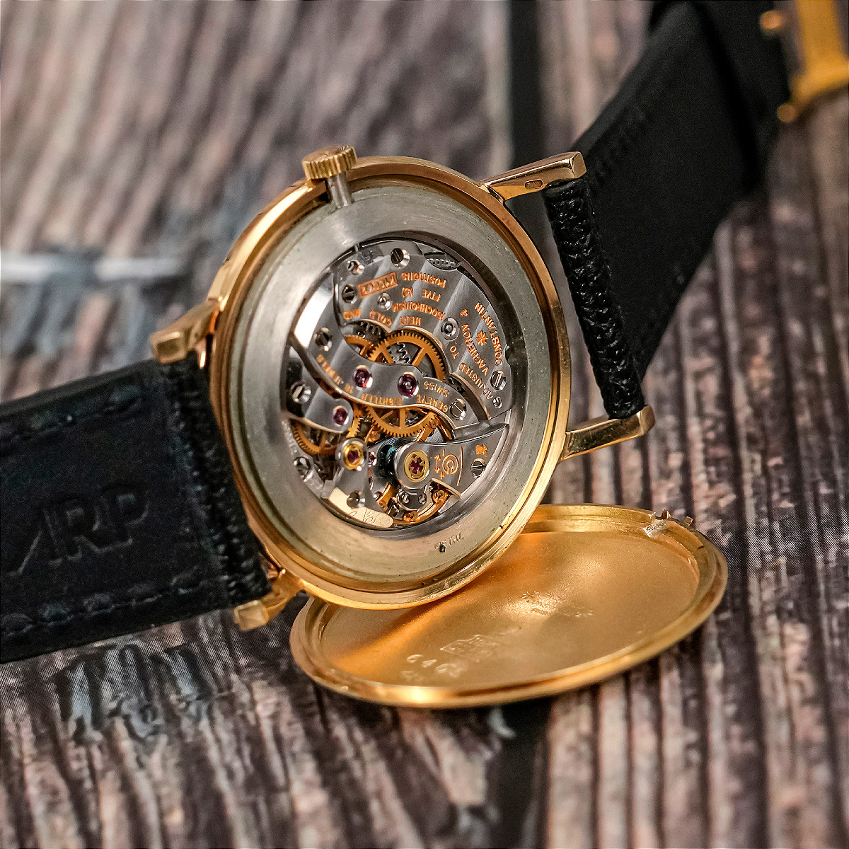 Vacheron Constantin  Patrimony Extra-plate Or Jaune 18 k -1956--photo-5