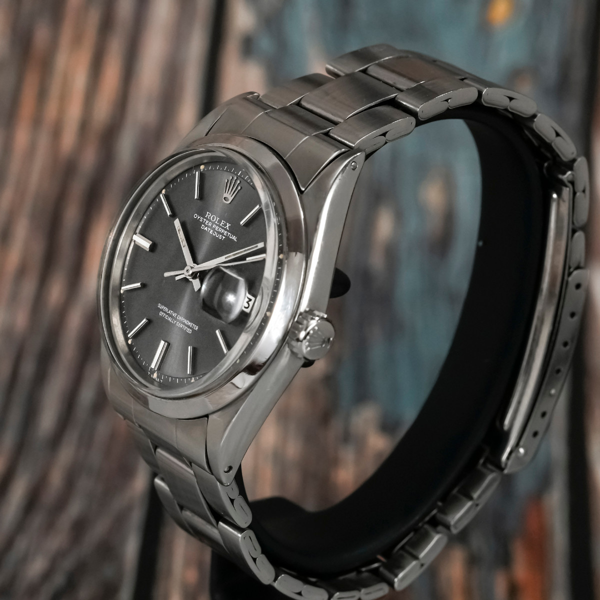 Rolex Datejust acier inoxydable 36 mm-1971- -photo-2