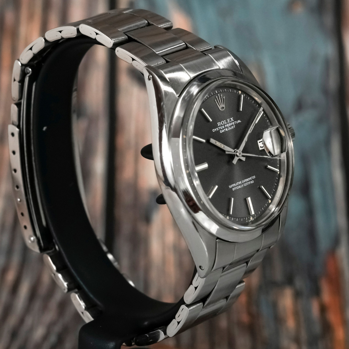 Rolex Datejust acier inoxydable 36 mm-1971- -photo-3