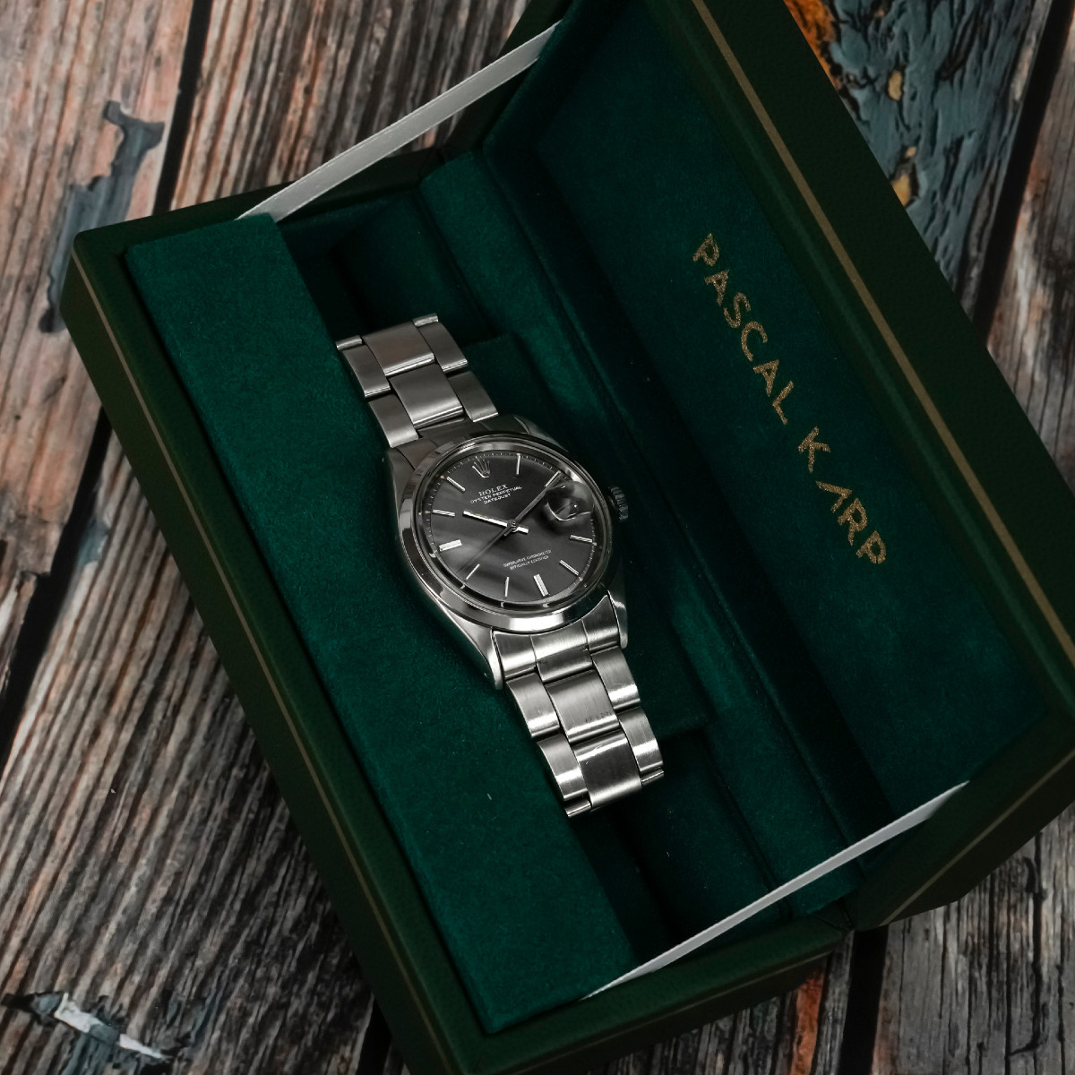 Rolex Datejust acier inoxydable 36 mm-1971- -photo-2
