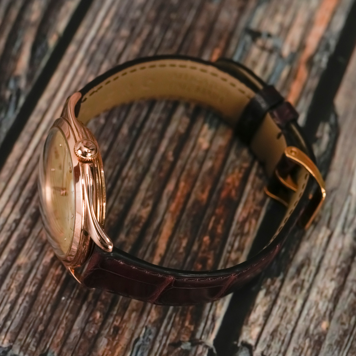 Vacheron Constantin Jumbo automatique or rose18 K circa 1950-photo-3