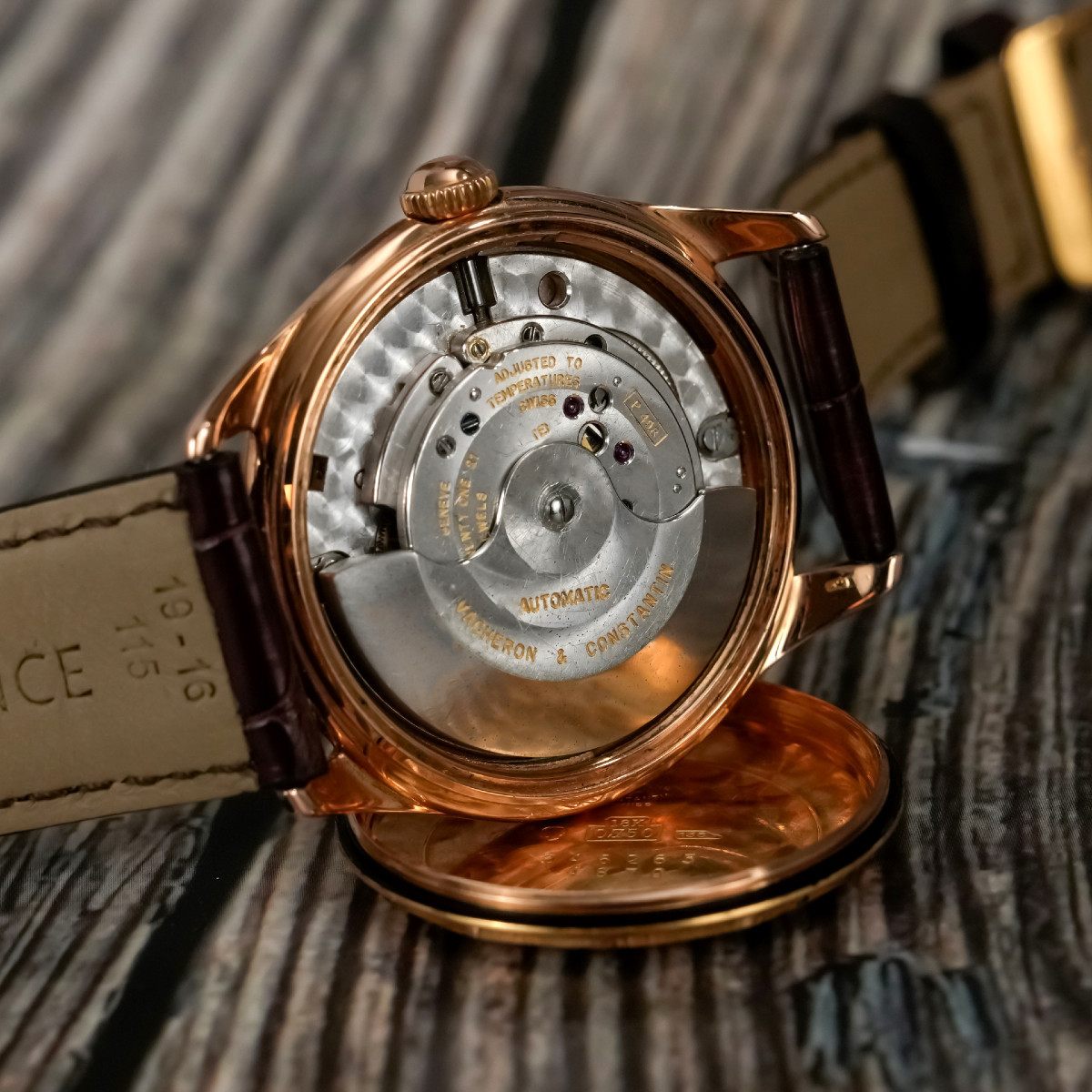 Vacheron Constantin Jumbo automatique or rose18 K circa 1950-photo-6