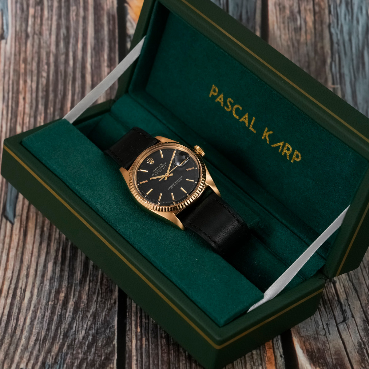 Rolex Oyster Perpetual Datejust 36 or jaune 18 K -1979--photo-2
