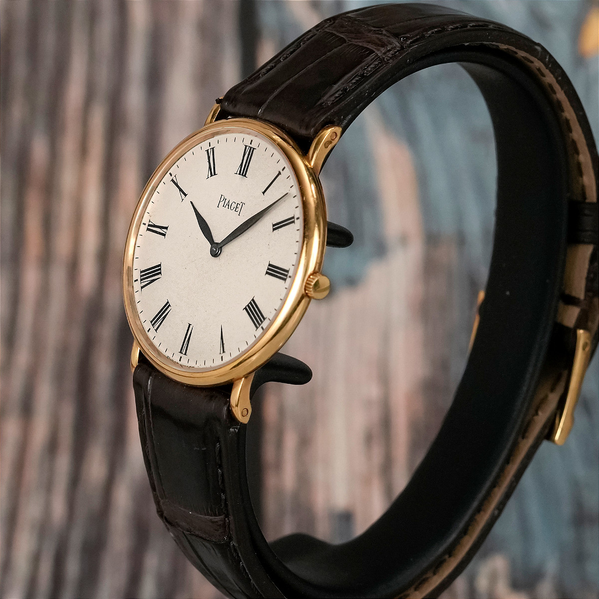 Piaget Classique or jaune 18 k -1960--photo-2