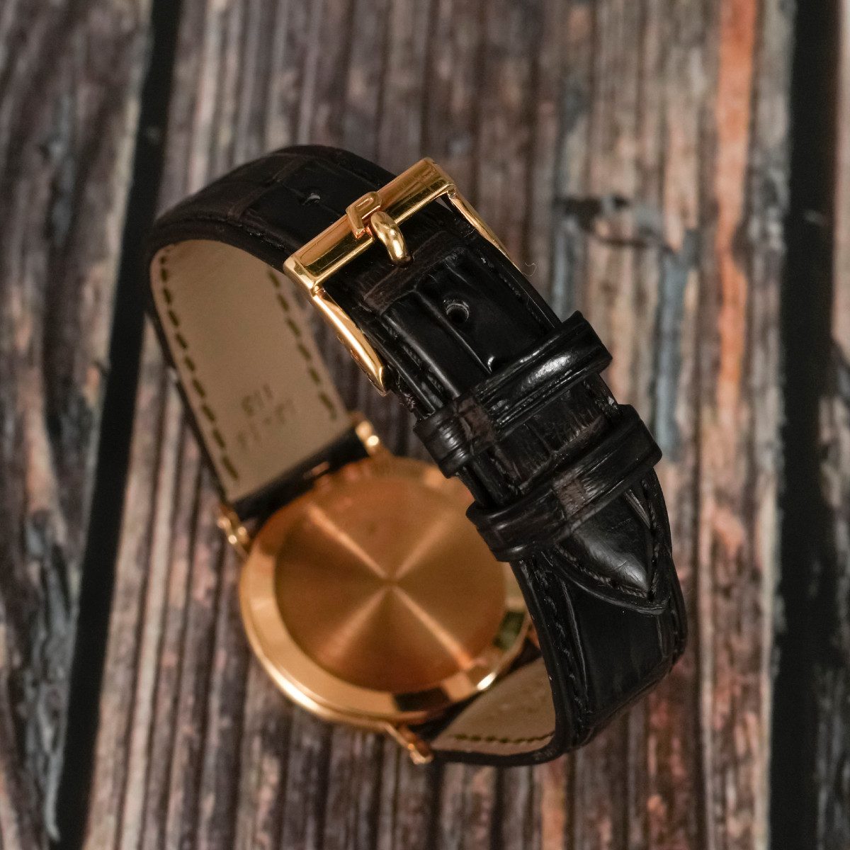Piaget Classique or jaune 18 k -1960--photo-3