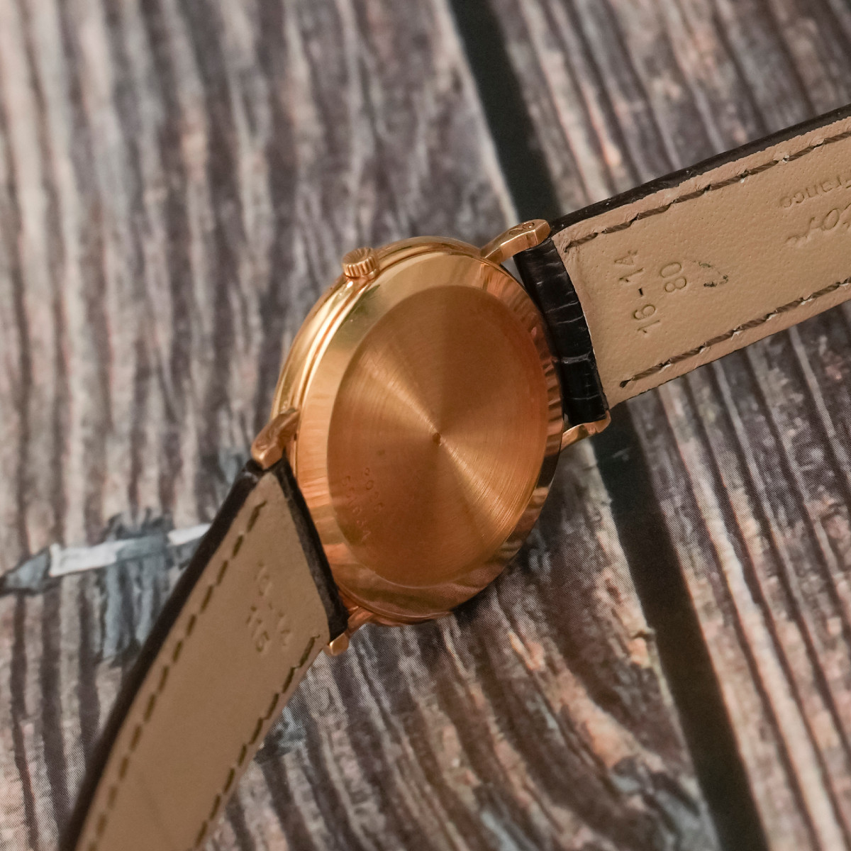 Piaget Classique or jaune 18 k -1960--photo-4