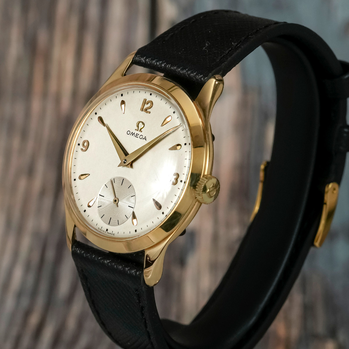 Omega Tresor or jaune 18K -1951- -photo-2