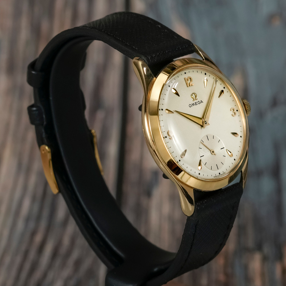 Omega Tresor or jaune 18K -1951- -photo-3