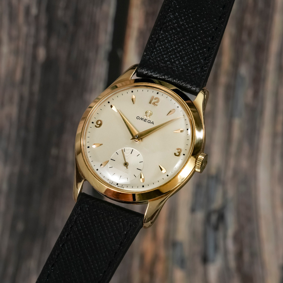 Omega Tresor or jaune 18K -1951- -photo-4