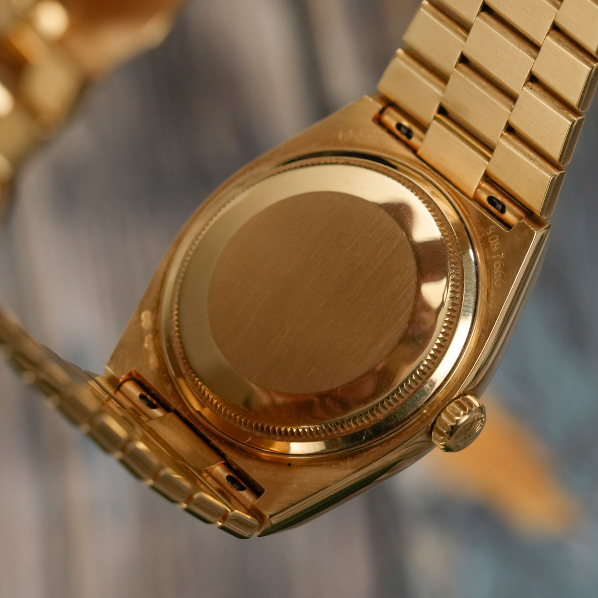 Rolex Oysterquartz Day-Date President or jaune 18K -1984--photo-4