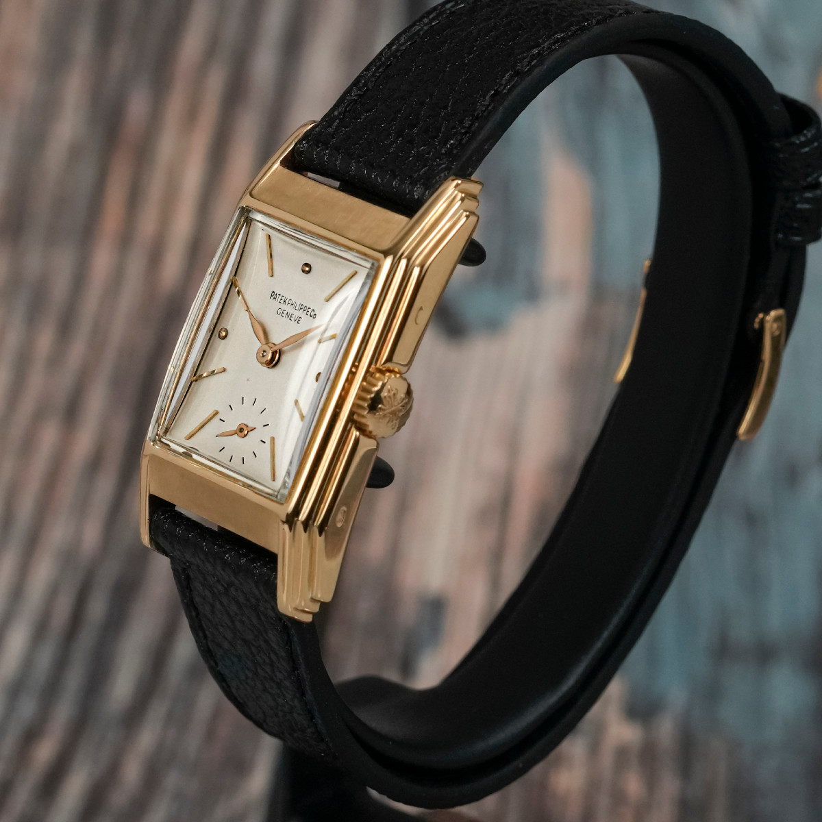 Patek Philippe Tegolino Art Deco 18k Yellow Gold -1938--photo-2