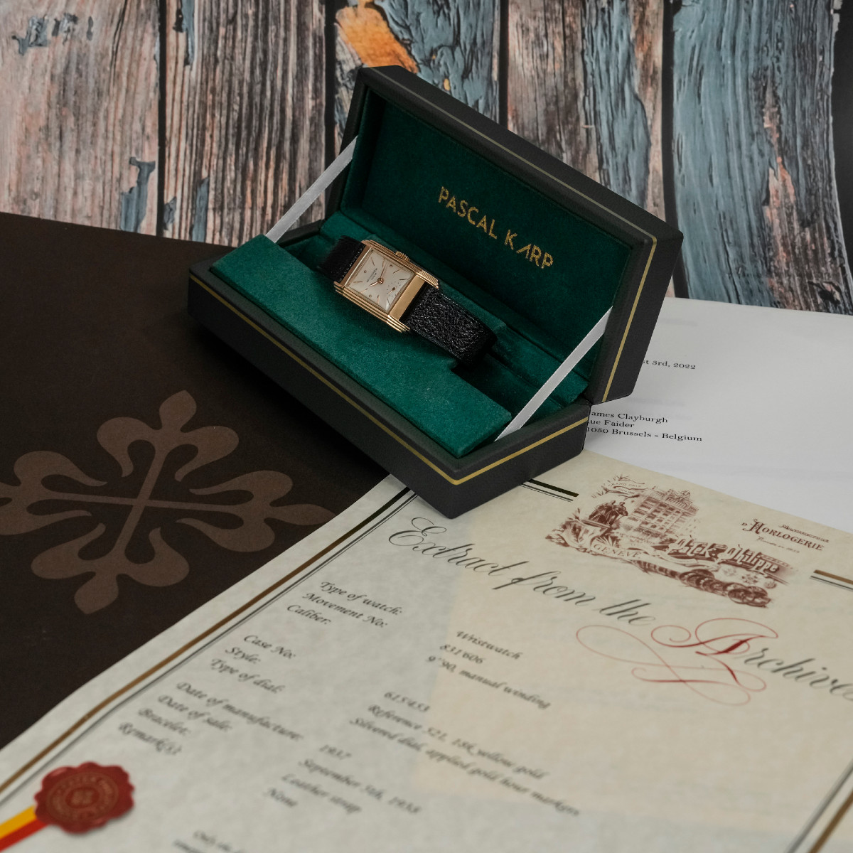 Patek Philippe Tegolino Art Deco 18k Yellow Gold -1938--photo-3