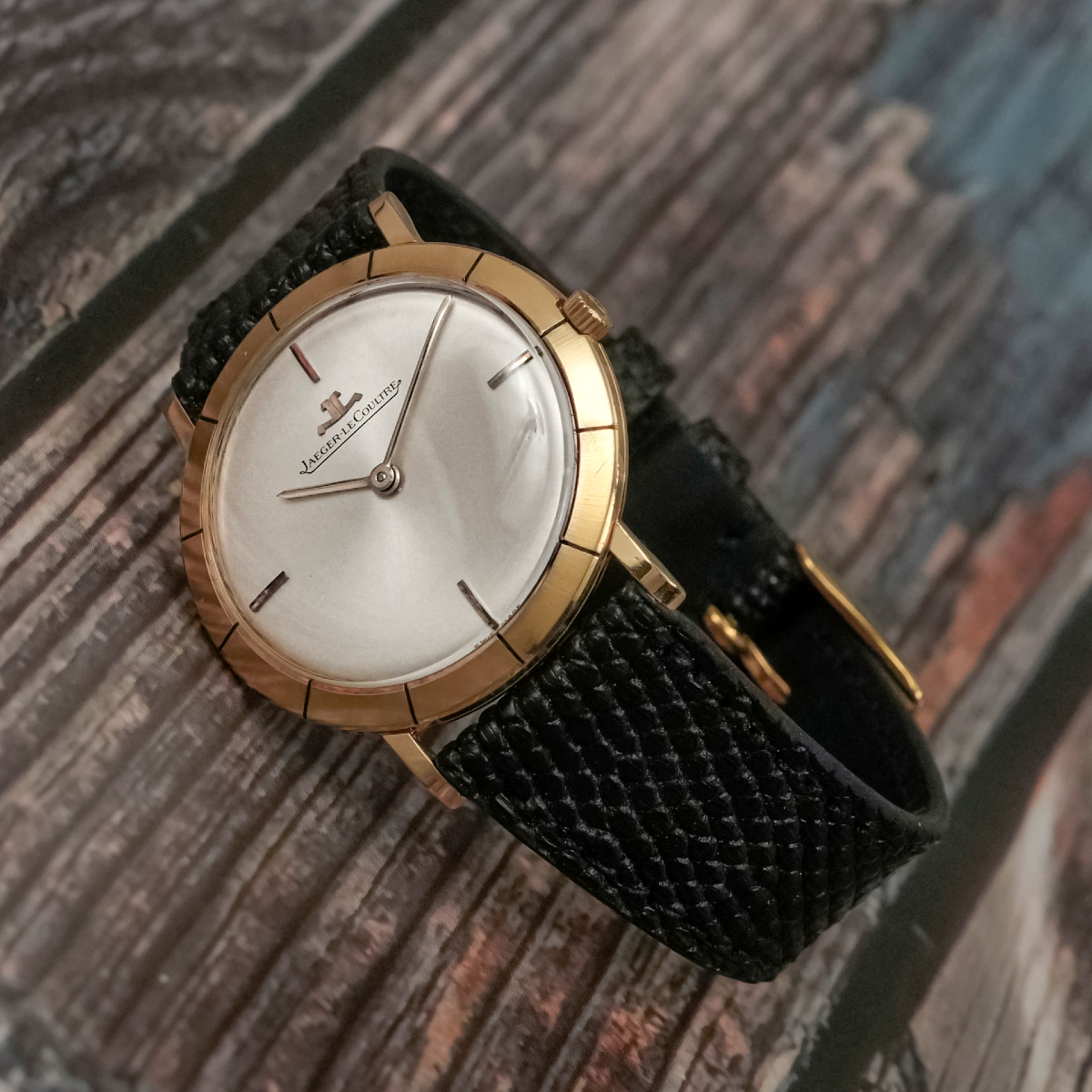 Jaeger Lecoultre Calatrava 18kt Yellow Gold -1960--photo-4