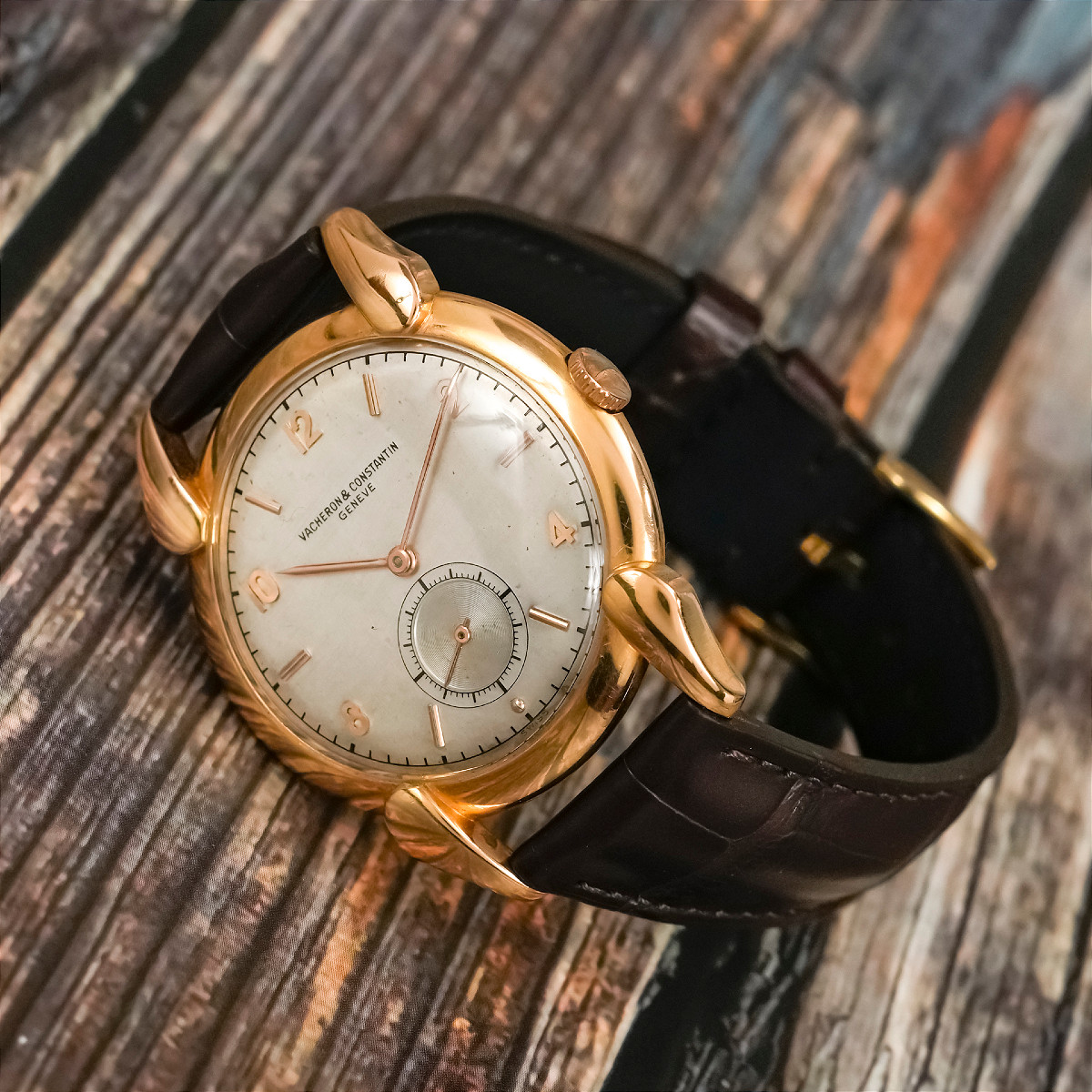 Vacheron Constantin Calatrava Jumbo 38 Mm 18kt Rose Gold -1946- -photo-4