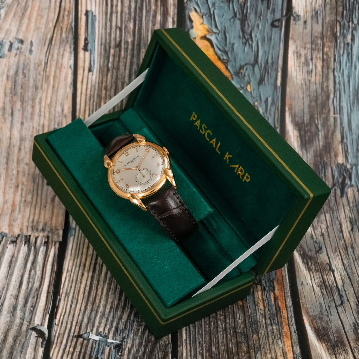 Vacheron Constantin Calatrava Jumbo 38 Mm 18kt Rose Gold -1946- -photo-1