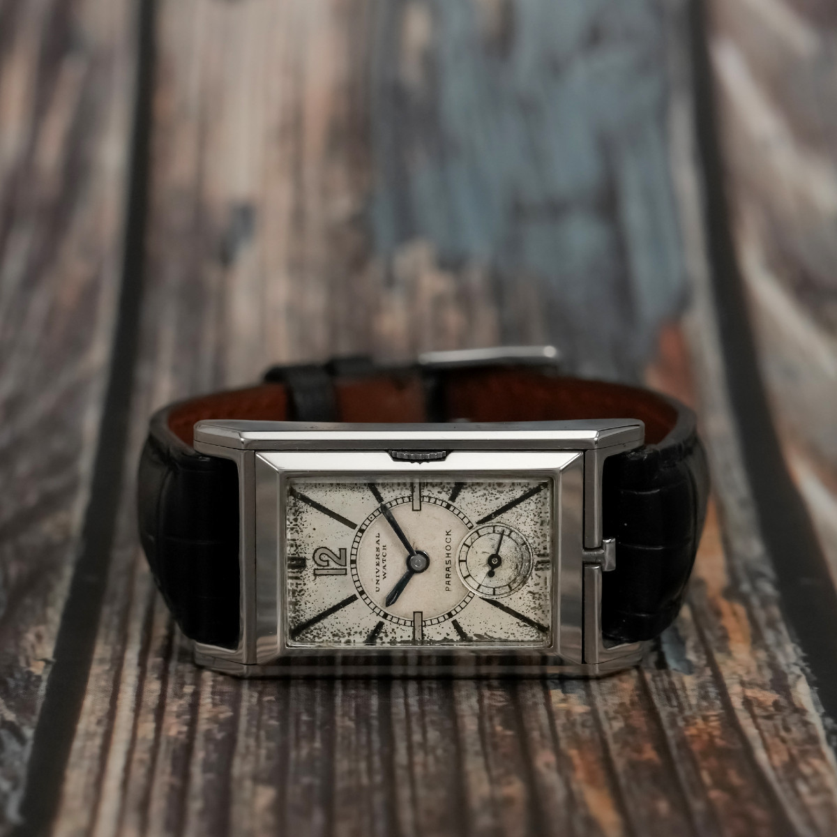 Universal Genève Cabriolet acier inoxydable Staybrite -1929- -photo-1