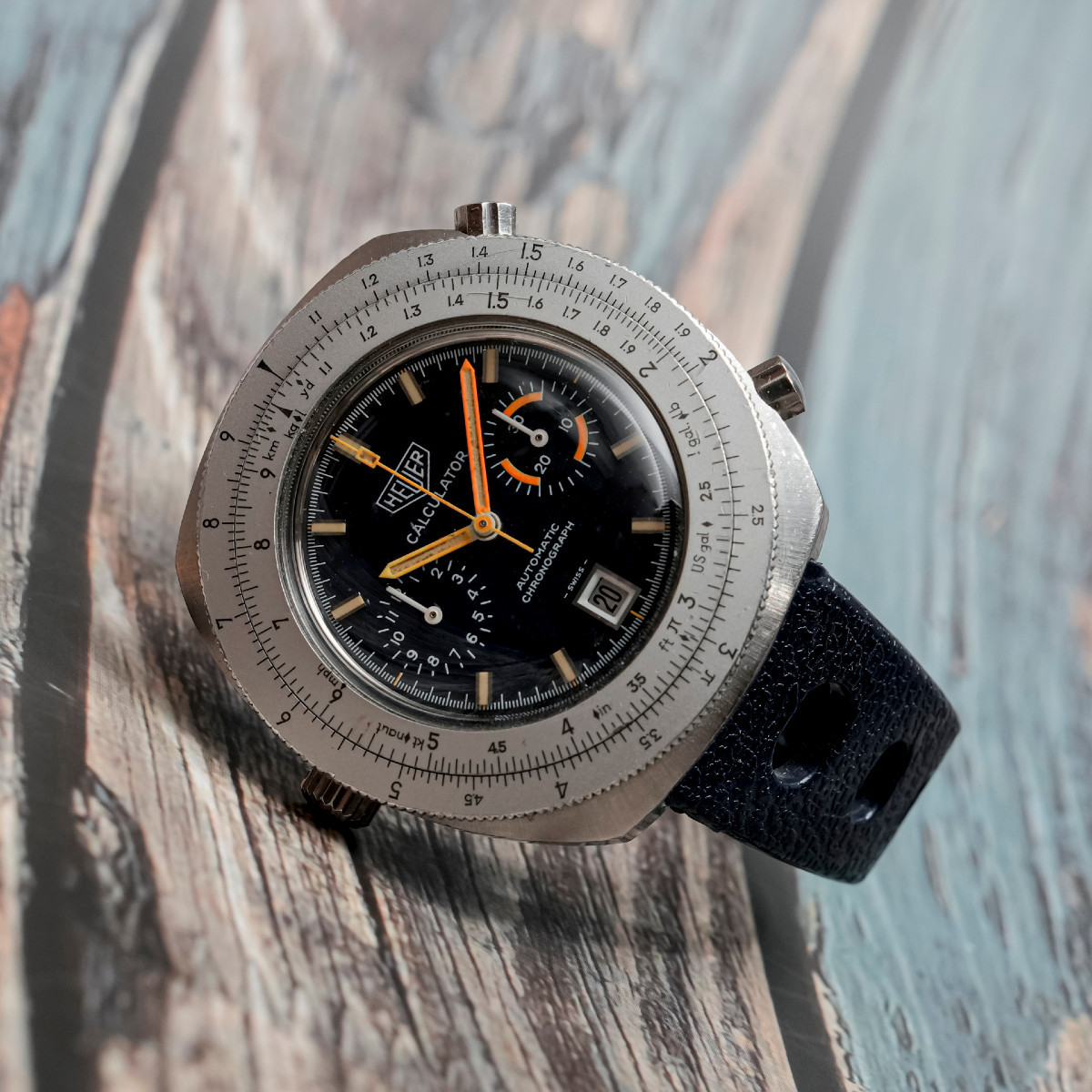 Heuer Calculator -1975- -photo-1