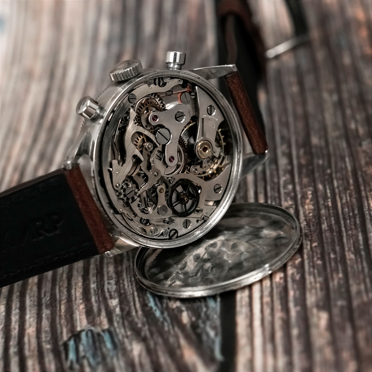 Vixa chronographe Flyback Type 20 Armée de l’Air Française -1954--photo-3