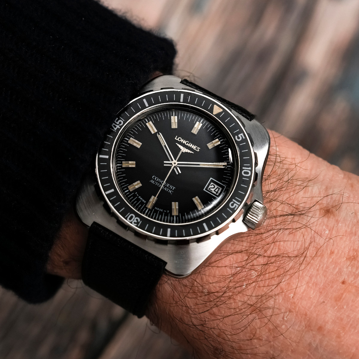 Longines Conquest Diver High-Beat -1968--photo-2