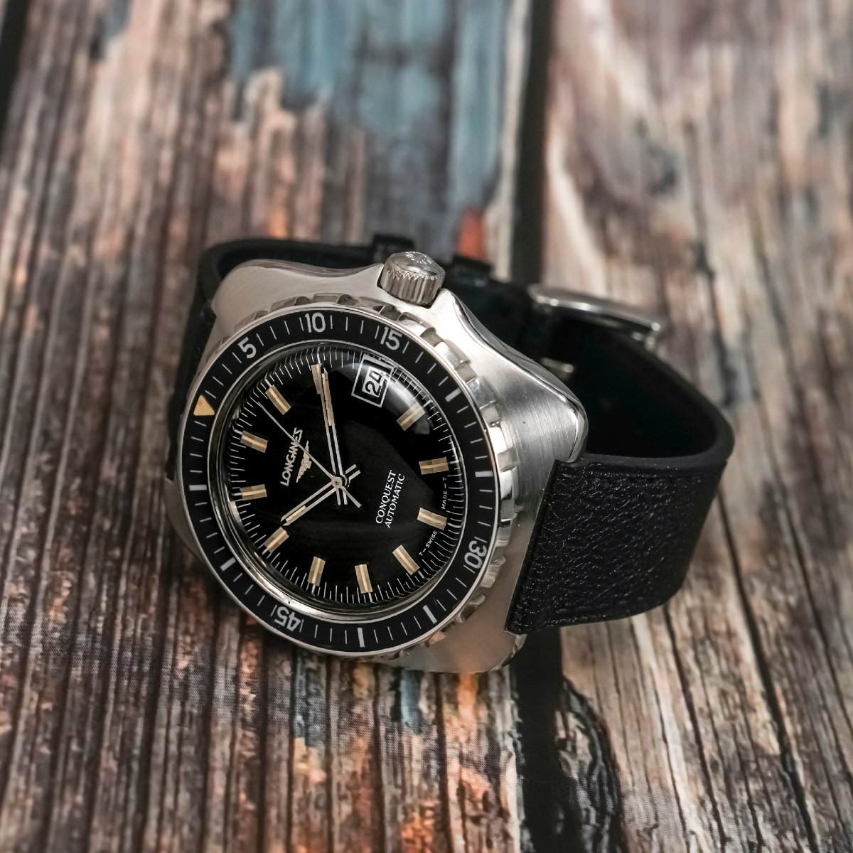 Longines Conquest Diver High-Beat -1968--photo-4