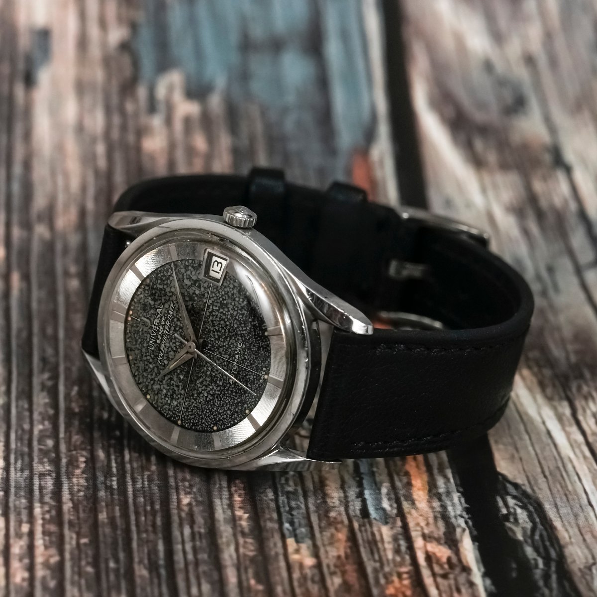 Universal Genève Polrouter date -1963- -photo-1