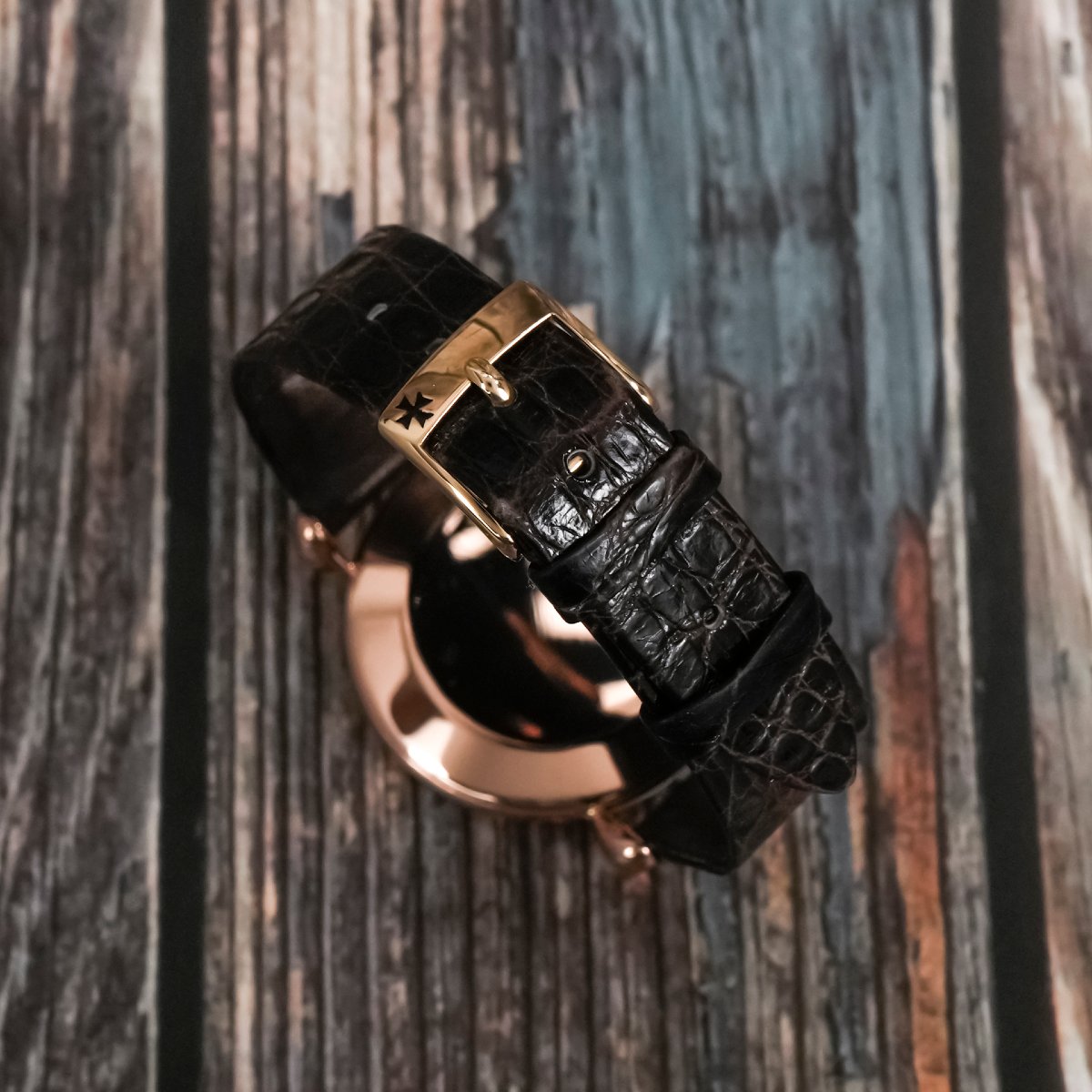 Vacheron Constantin Calatrava "Teardrop Lugs" or rose 18K -1946--photo-2