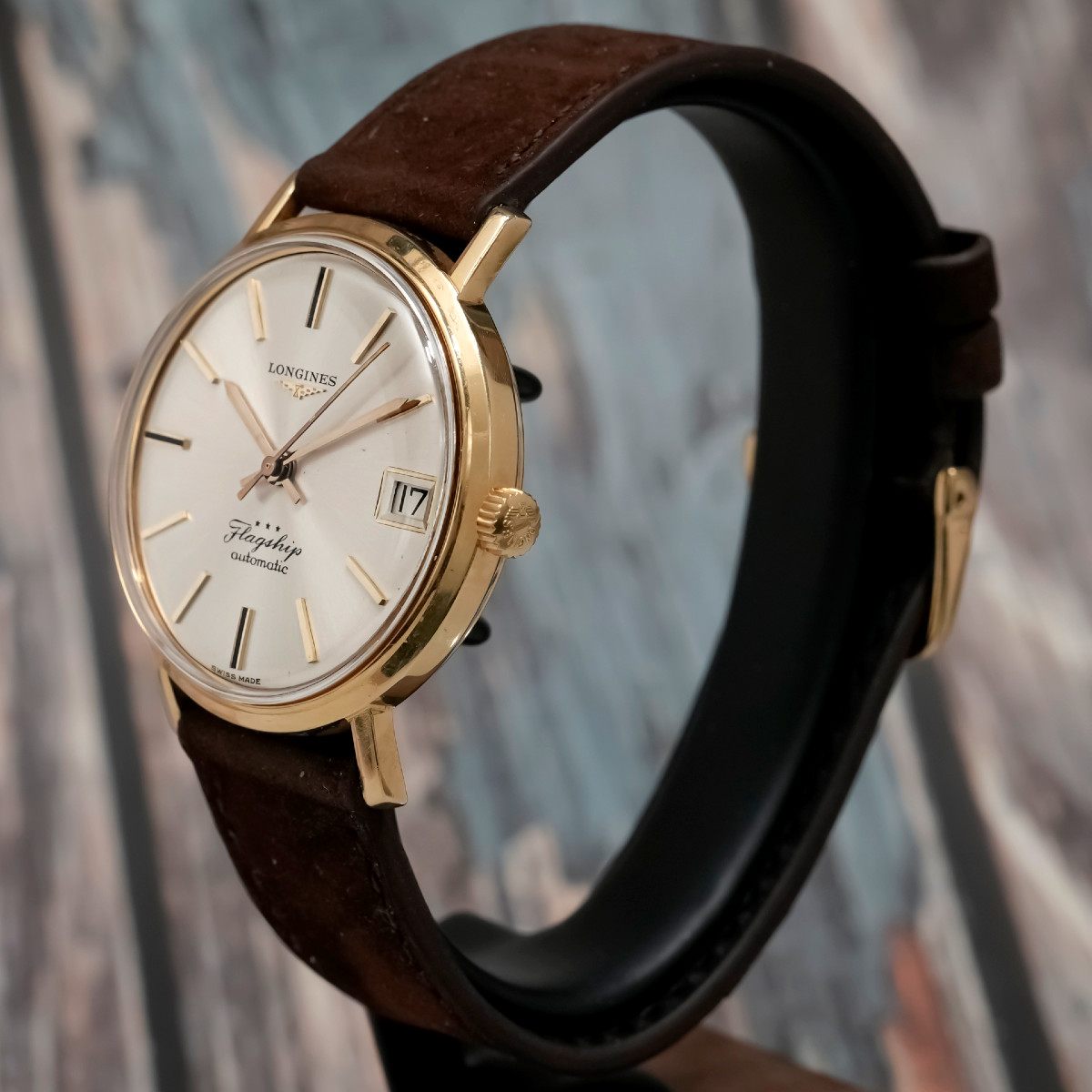Longines Flagship 18k Yellow Gold -1968--photo-2