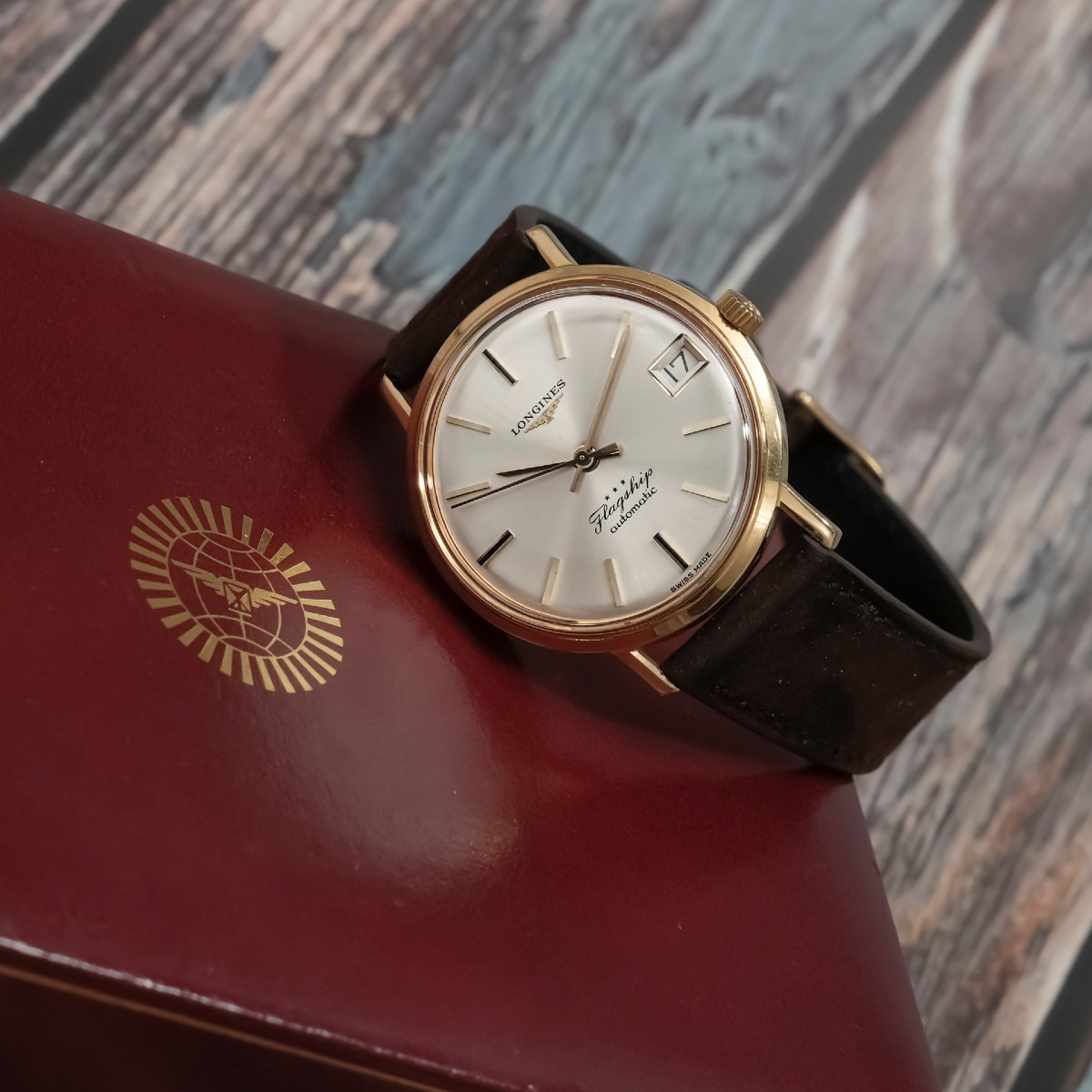 Longines Flagship 18k Yellow Gold -1968--photo-4