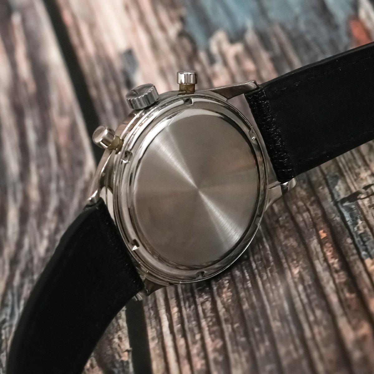 Excelsior Park Chronographe acier Tri-Compax 37 mm-photo-3