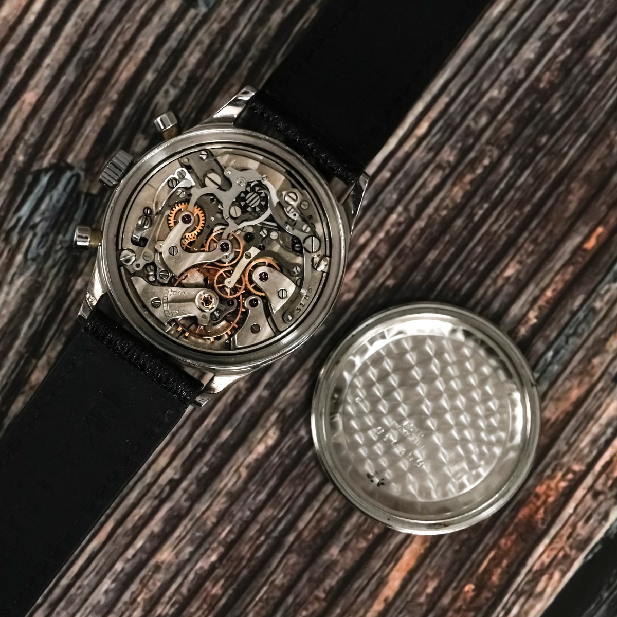 Excelsior Park Chronographe acier Tri-Compax 37 mm-photo-4