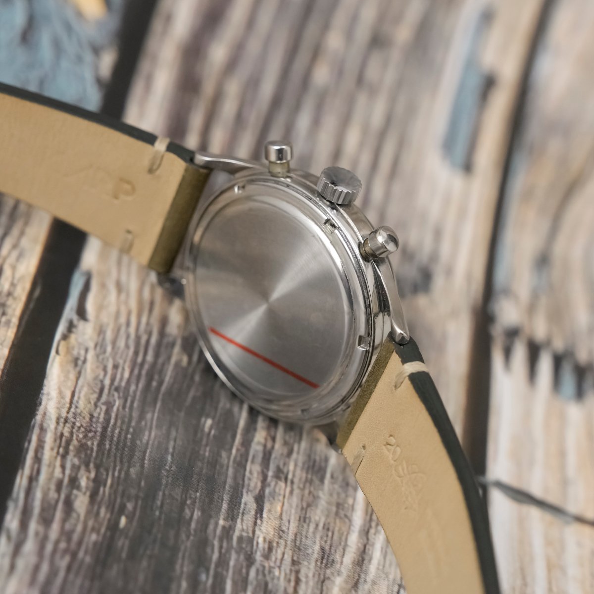 Excelsior Park Chronographe acier Tri-Compax 37 mm-photo-3