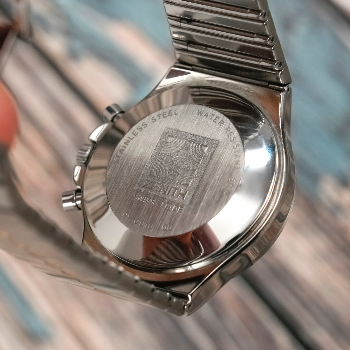 Zenith Chronograph Pacific Museum Watch Gold/steel -1994- -photo-3