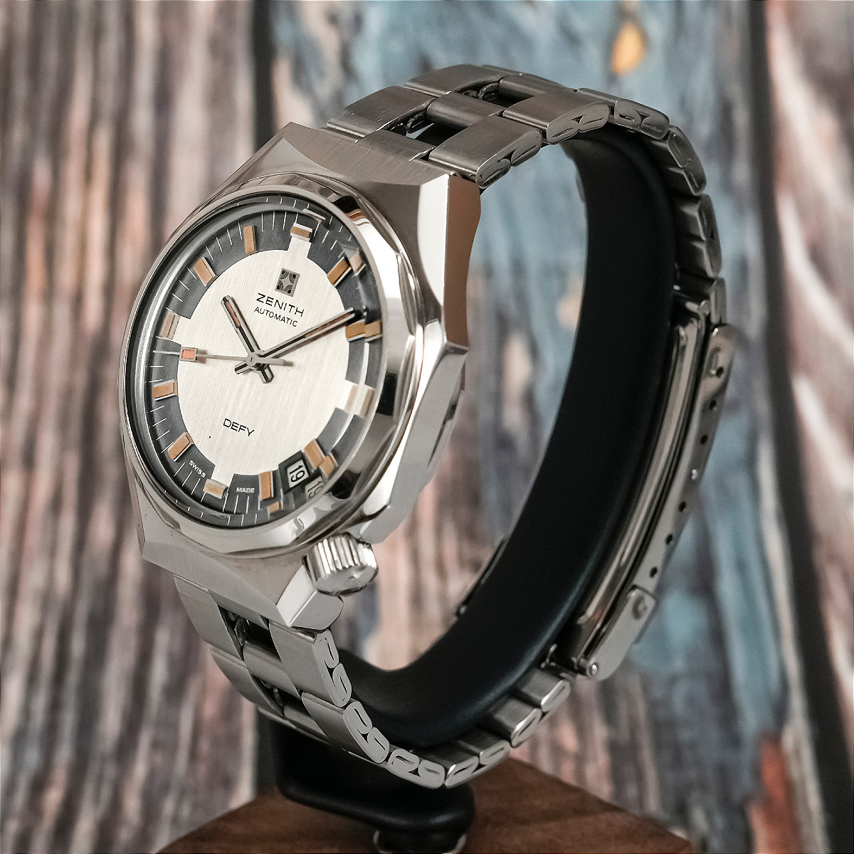 Zenith Defy Nos Automatic Watch With Gay Frères Bracelet - 1969-photo-2