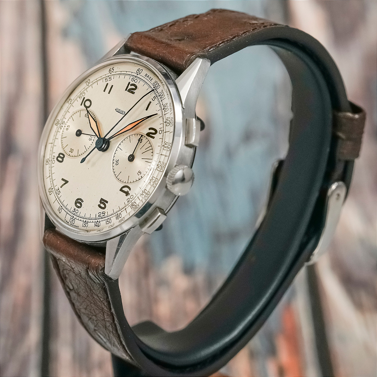 Jaeger-lecoultre Bi-compax Chronograph 37 Mm -1942- -photo-2