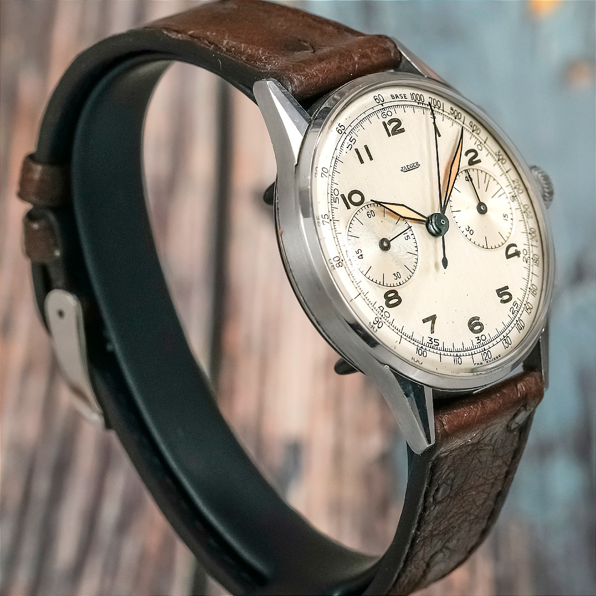 Jaeger-lecoultre Bi-compax Chronograph 37 Mm -1942- -photo-3