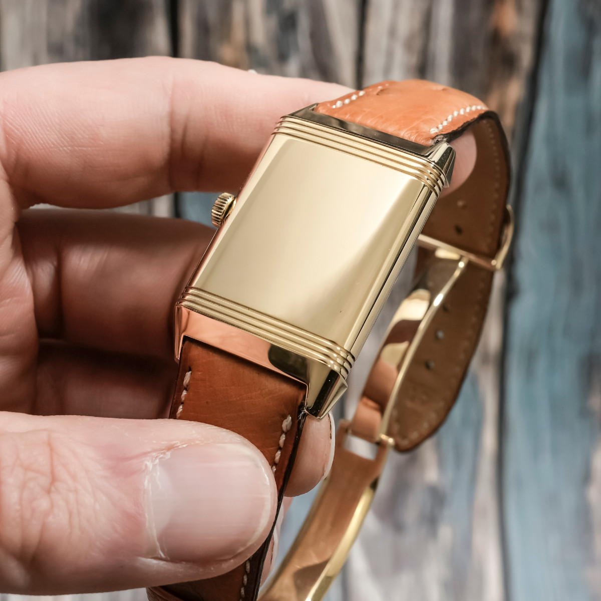 Jaeger LeCoultre Reverso Grande Taille or jaune 18k -2009--photo-2