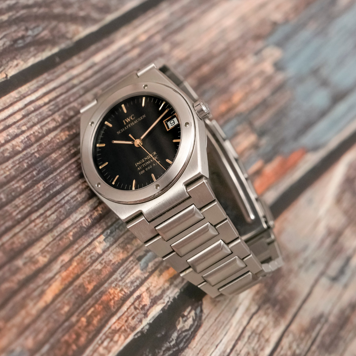 Iwc Ingenieur 500,000 A/m Circa -1990--photo-1