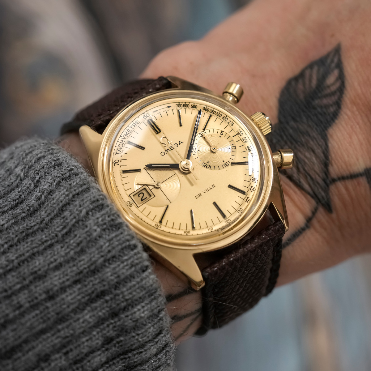  Chronographe Omega De Ville “Dato” -1969- -photo-2