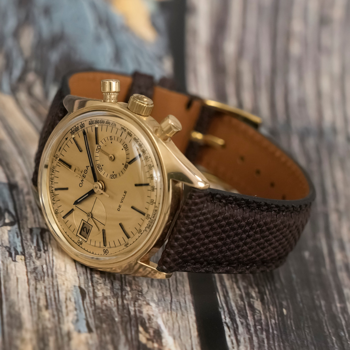  Chronographe Omega De Ville “Dato” -1969- -photo-2
