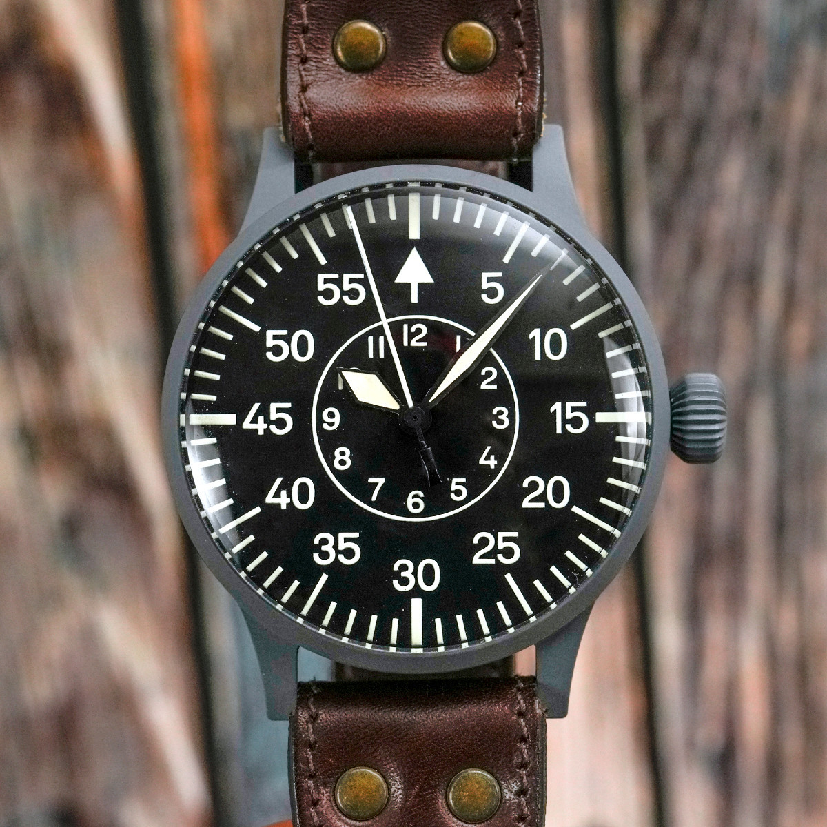 Laco Pilote Beobachtungsuhr B-uhr  Limited Edition N°70/75 -2000- 