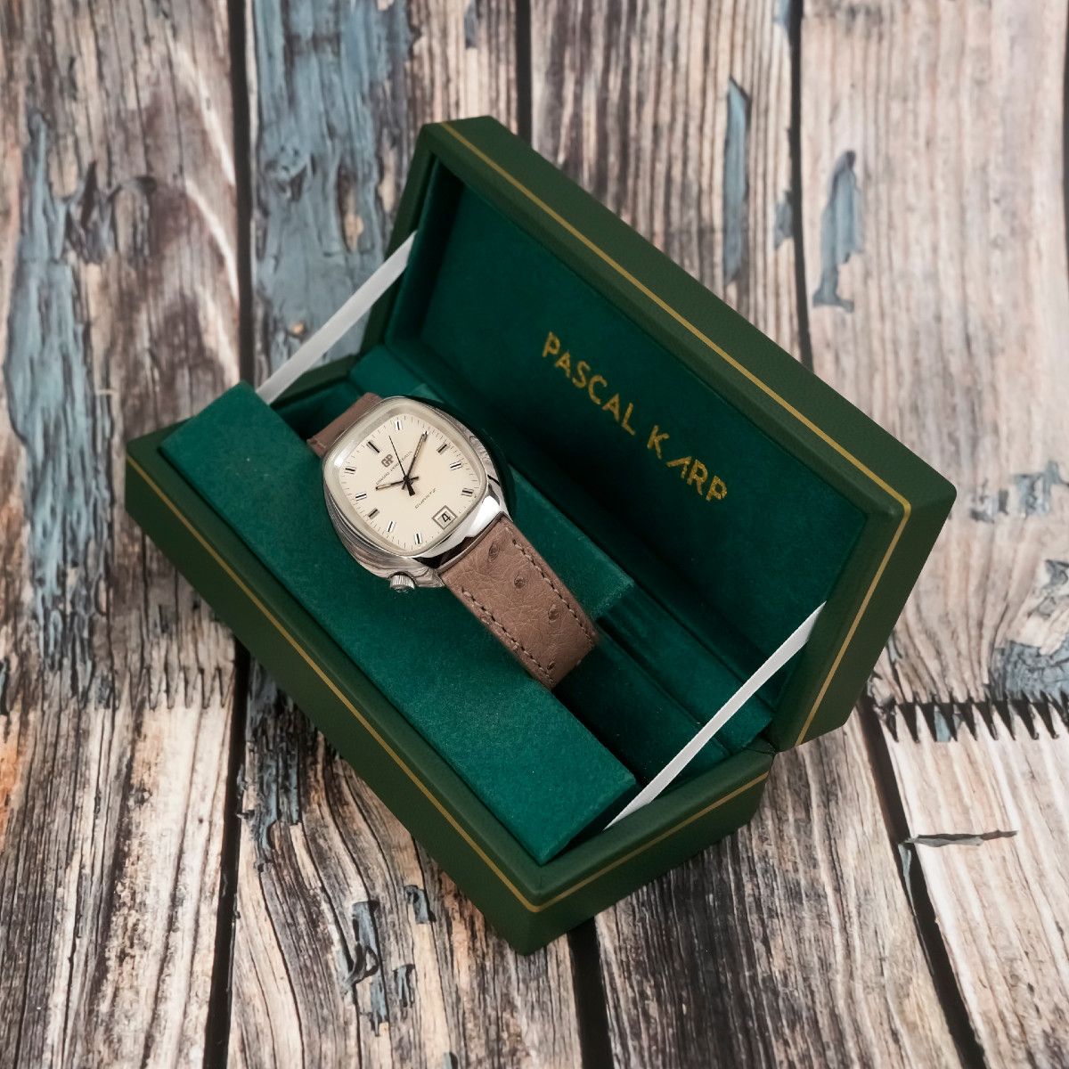 Girard Perregaux Tonneau Électronique Acier inoxydable -1970-  -photo-3