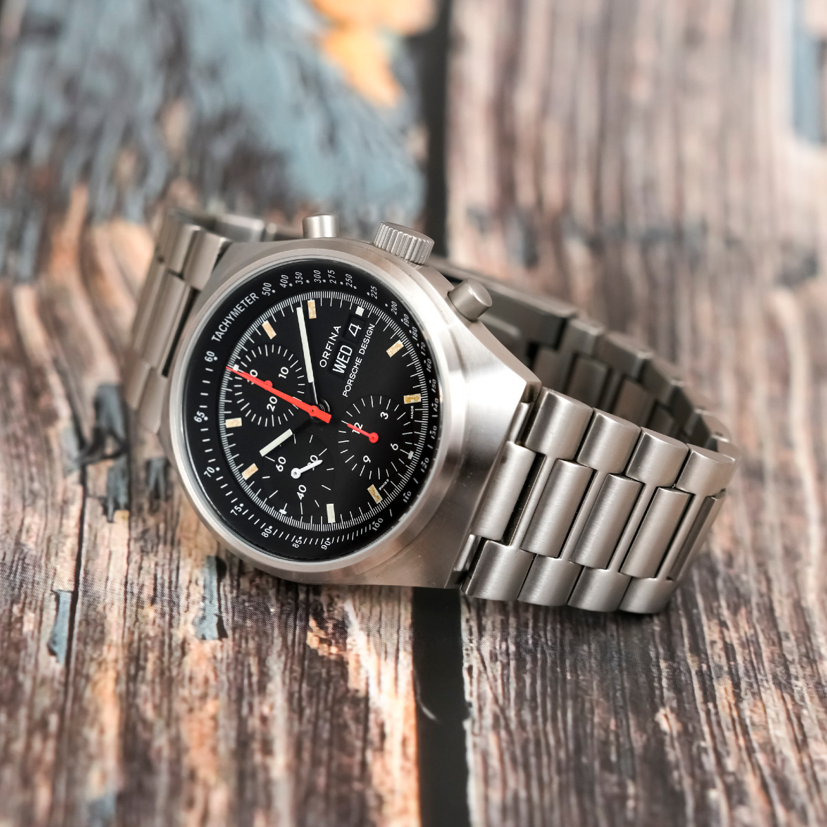 Porsche Design/orfina Chronographe Day-date Nos -1980--photo-4