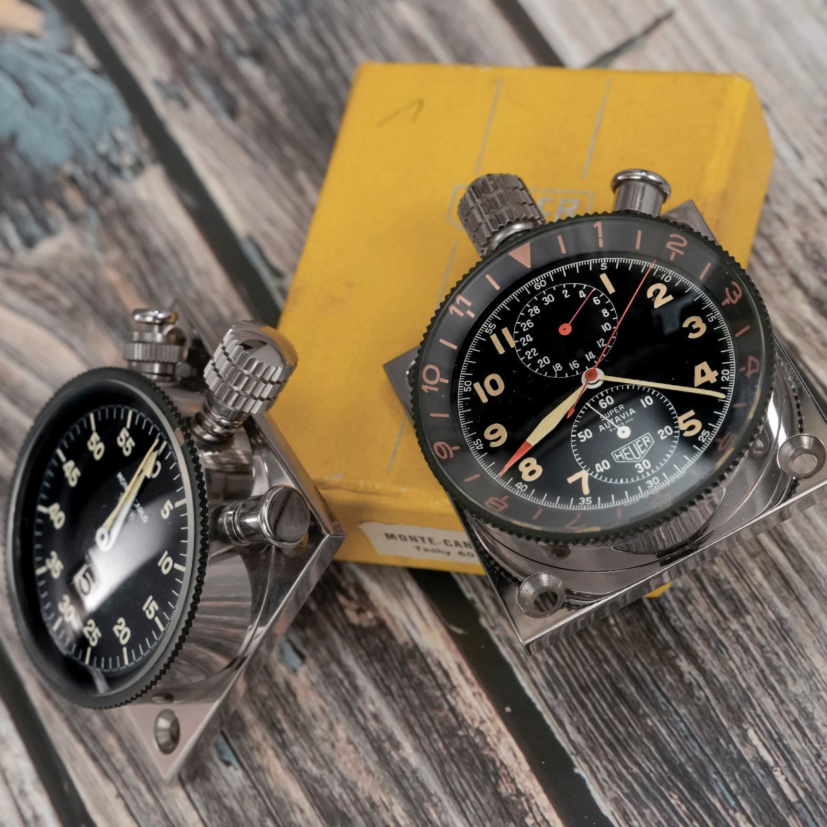 Chronographe De Bord Super Autavia Mark 3 / Compteur Monte Carlo Nos -1967--photo-1