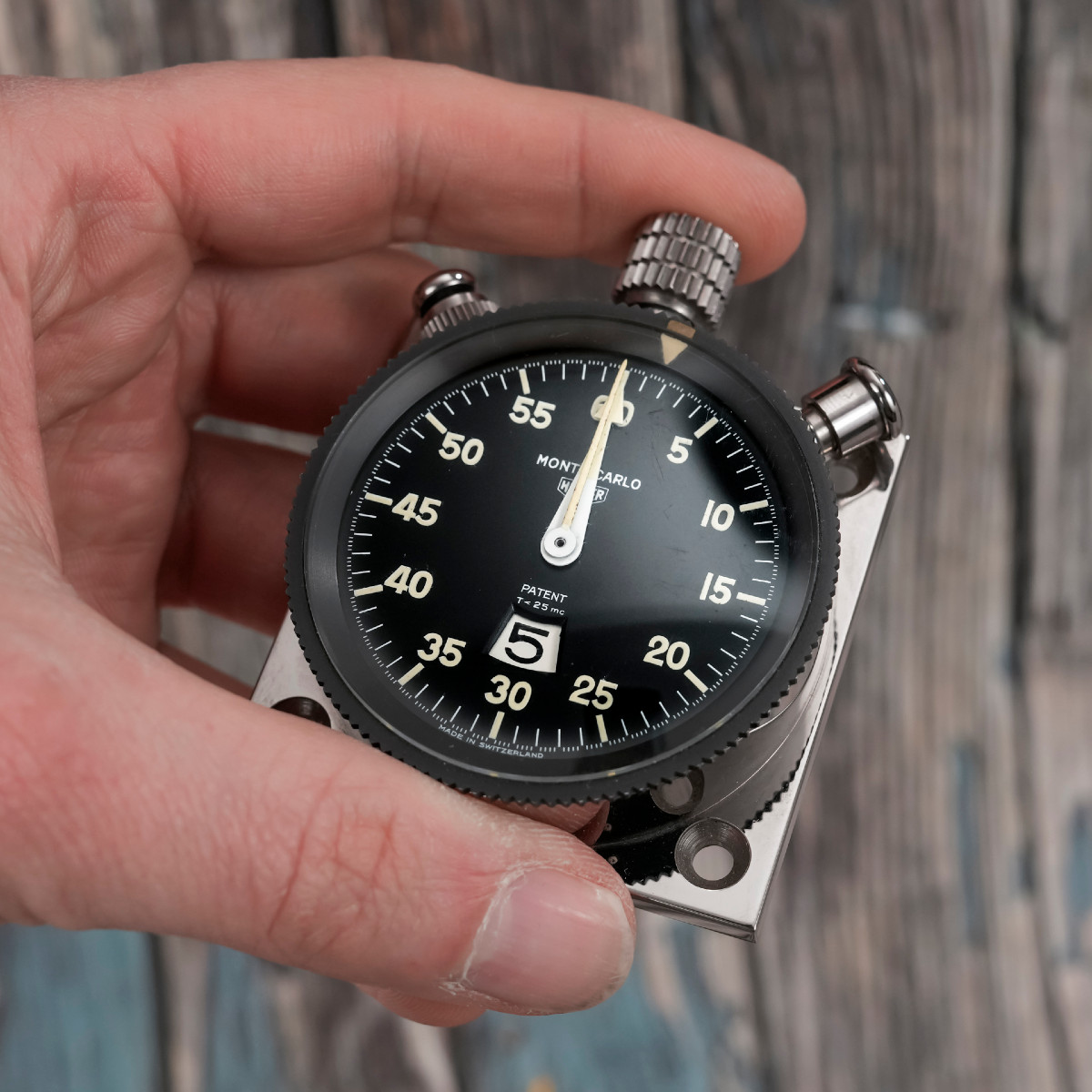 Chronographe De Bord Super Autavia Mark 3 / Compteur Monte Carlo Nos -1967--photo-2